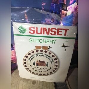 Sunset stitchery christmas blessing #2105 -new